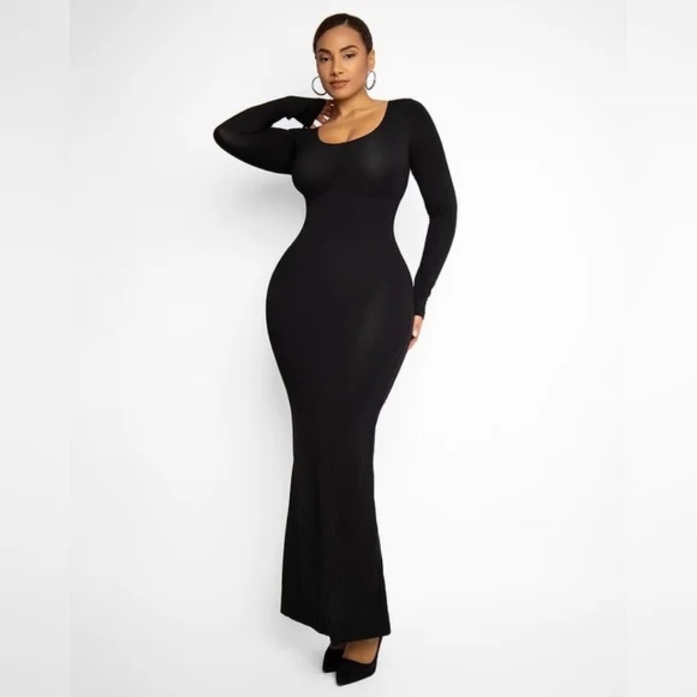 Slim Fit Shaping Maxi Dress Shapellx